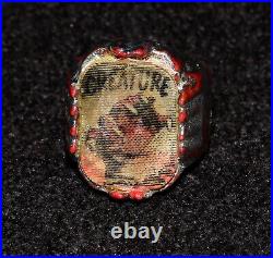 Universal Monsters Creature From The Black Lagoon 1960s Flicker Ring Red Tint