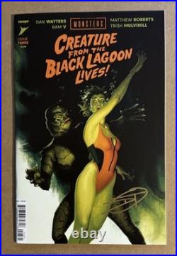 Universal Monsters Creature From The Black Lagoon #3 175 Talaski Variant SIGNED