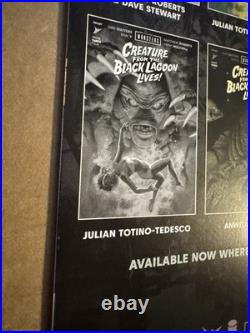 Universal Monsters Creature From The Black Lagoon #3 175 Talaski Variant SIGNED