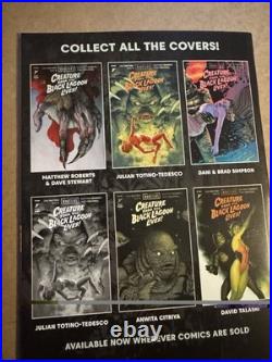 Universal Monsters Creature From The Black Lagoon #3 175 Talaski Variant SIGNED