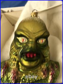 Universal Monsters Creature From The Black Lagoon Halloween Ornament Radko withBox