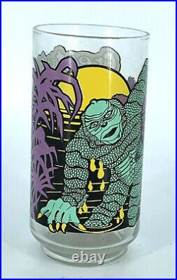 Universal Monsters Creature From The Black Lagoon Rare Vintage Glass Excellent