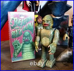 Universal Monsters Creature From The Black Lagoon Wind Up Toy Tin Walk Spring