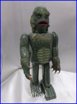 Universal Monsters Creature From The Black Lagoon Wind Up Toy Tin Walk Spring