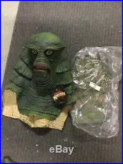 Universal Monsters Creature from the Black Lagoon mask with hands 1999