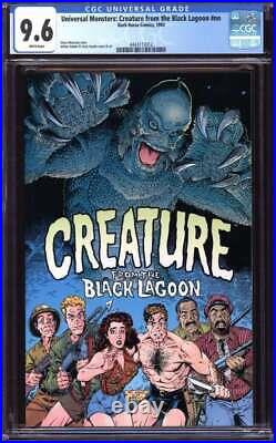 Universal Monsters Creatures From The Black Lagoon #nn Cgc 9.6 White Pages