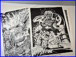 Universal Monsters Portfolio 12 x 16 Prints Creature from the Black Lagoon