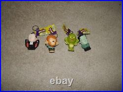 Universal Monsters Soft Squish Keychains Set Of 4 New Tags Creature Frankenstein