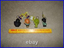 Universal Monsters Soft Squish Keychains Set Of 4 New Tags Creature Frankenstein