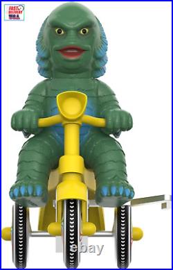 Universal Monsters Super Cycles Creature from Black Lagoon Dark Green WithYello