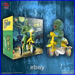 Universal Monsters Super Cycles Creature from Black Lagoon Dark Green WithYello