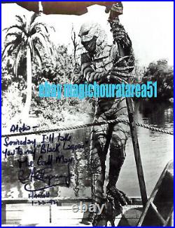 Universal Monsters The Creature from the Black Lagoon Ben Chapman Signed photo