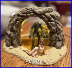 Universal Monsters The Creature's Lair Creature from the Black Lagoon Dept 56