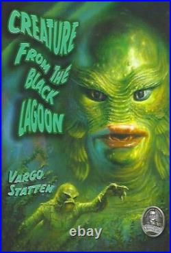 Universal Monsters-creature From The Black Lagoon-signed-julie Adams-david Schow Universal Monsters-creature From The Black Lagoon-signed-julie Adams-david Schow