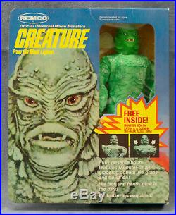 Universal Movie Monsters 1980 9 MIB Remco Creature from the Black Lagoon figure