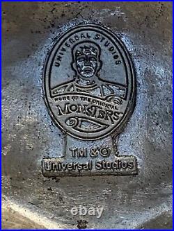 Universal studios creature from the black lagoon belt buckle silver Tone