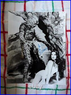 VINTAGE Creature From The Black Lagoon Signed photo Julie Adams autograph
