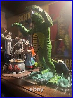 VTG Original 1963 Build Aurora CREATURE FROM THE BLACK LAGOON Monster Model