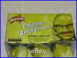 Vhtf Universal Monsters Creature From The Black Lagoon 12' String Light Set New