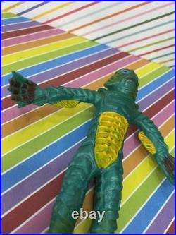 Vintage 1970s Ahi Creature from the Black Lagoon Bendy Figure (Broken Wire)