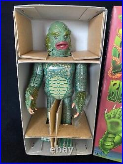 Vintage 1991 The Creature From The Black Lagoon Tin Robot in Box-NRFB-Brand NEW