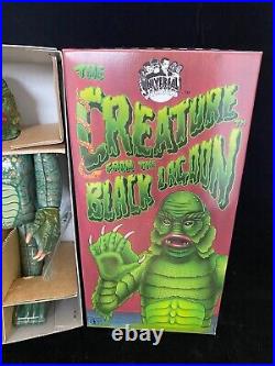 Vintage 1991 The Creature From The Black Lagoon Tin Robot in Box-NRFB-Brand NEW