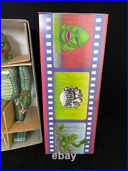 Vintage 1991 The Creature From The Black Lagoon Tin Robot in Box-NRFB-Brand NEW