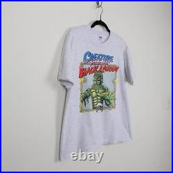 Vintage 90s Creature From The Black Lagoon 1991 Monsters UCS T-shirt Size Large