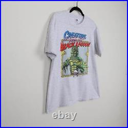 Vintage 90s Creature From The Black Lagoon 1991 Monsters UCS T-shirt Size Large