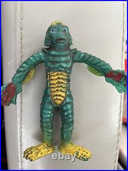 Vintage Ahi Universal Monsters Creature from the Black Lagoon rubber bendy toy