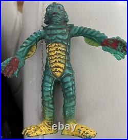Vintage Ahi Universal Monsters Creature from the Black Lagoon rubber bendy toy