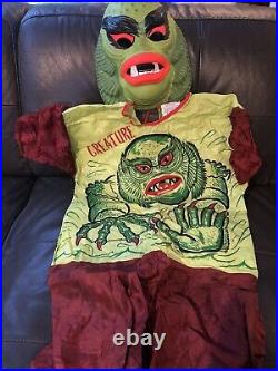 Vintage Ben Cooper Creature From the Black Lagoon Boxed Costume! Tough to find