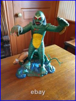 Vintage Built Up Aurora 1963 Creature From The Black Lagoon Monster Model