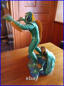 Vintage Built Up Aurora 1963 Creature From The Black Lagoon Monster Model