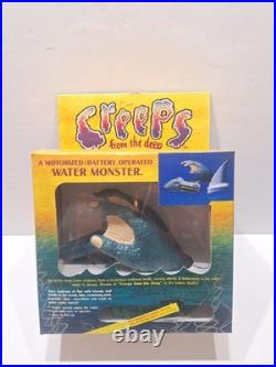 Vintage CREEPS Creature From The Black Lagoon Motorized Water Monster Toy