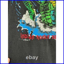 Vintage Creature From Black LagoonClayborn Originals Indian RockBeach Shirt XL