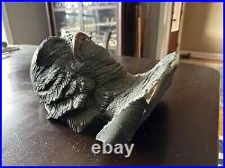 Vintage Creature From The Black Lagoon Head Figure Plaster Form Signed Large