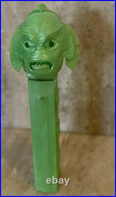 Vintage Creature From The Black Lagoon Pez. Austria Made. No Feet. Pearl Green