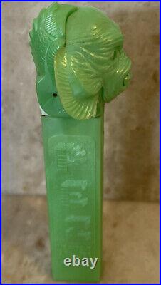 Vintage Creature From The Black Lagoon Pez. Austria Made. No Feet. Pearl Green