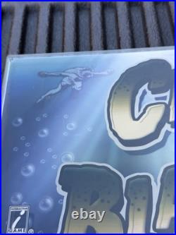 Vintage Creature From The Black Lagoon Slot Machine Belly Glass HTF 20x9.75 Vintage Creature From The Black Lagoon Slot Machine Belly Glass HTF 20x9.75