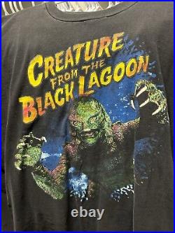 Vintage Creature From The Black Lagoon Universal Monsters T Shirt Horror 2XL