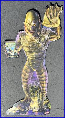 Vintage Creature from the Black Lagoon 6' Cardboard Cutout Promo Very Rare