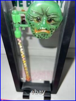 Vintage Halloween Ratchet Candy Creature From The Black Lagoon 60s Green Display