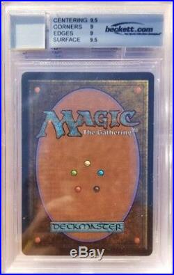 Vintage Magic SIGNED MINT BGS/JSA/BAS 9/10 MTG Beta Nether Shadow. 5 from 9.5