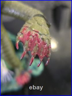 Vintage Monogram Aurora Creature From The Black Lagoon Model, WithSnake & Tree