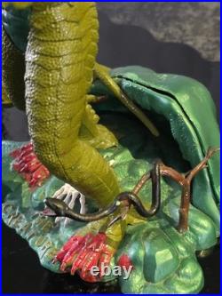 Vintage Monogram Aurora Creature From The Black Lagoon Model, WithSnake & Tree