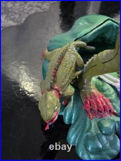 Vintage Monogram Aurora Creature From The Black Lagoon Model, WithSnake & Tree