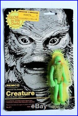 Vintage New 1980 Remco Creature From The Black Lagoon Figure Glow In The Dark