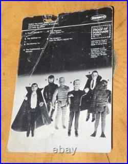 Vintage REMCO Universal Studios Monsters Creature From The Black Lagoon CARD'80