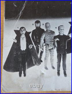 Vintage REMCO Universal Studios Monsters Creature From The Black Lagoon CARD'80